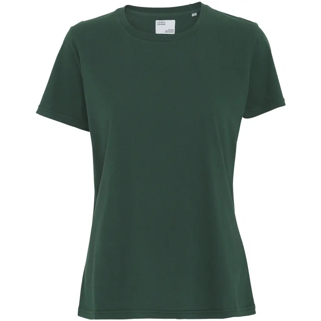 Colorful Standard Women's Green T-Shirt Light Organic Emerald