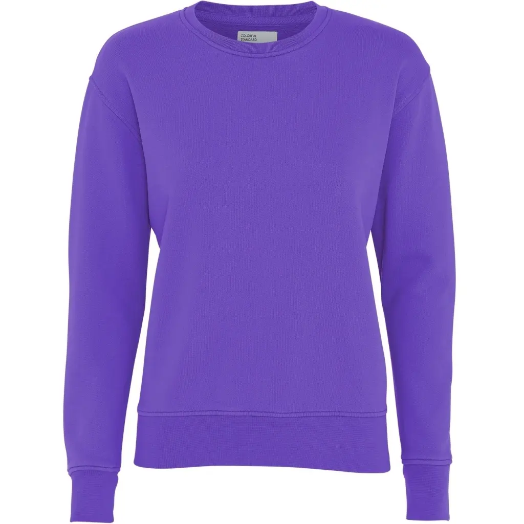 Maglione girocollo da donna Colorful Standard Classic Organic ultra violet
