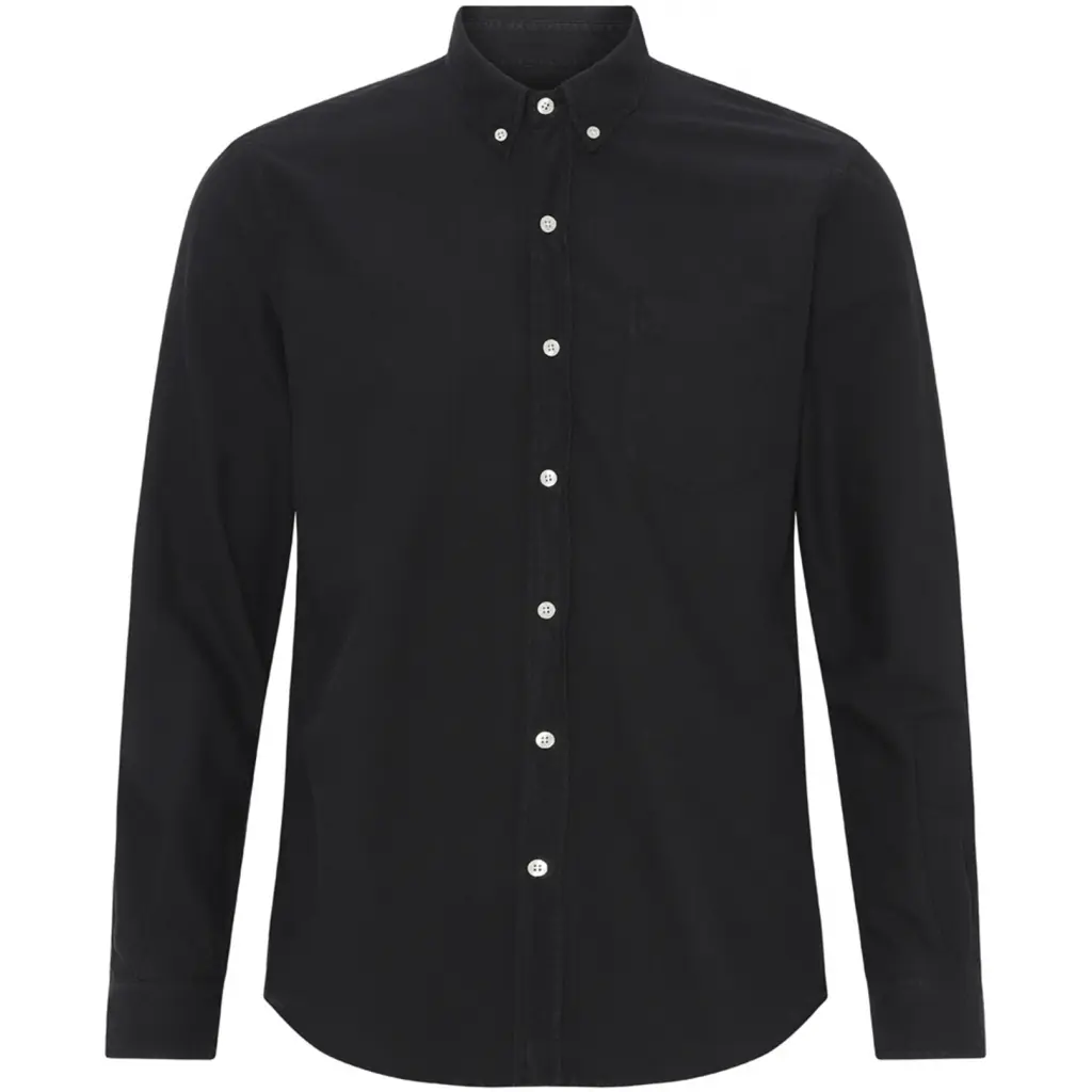 Camicia Colorful Standard Organic deep black