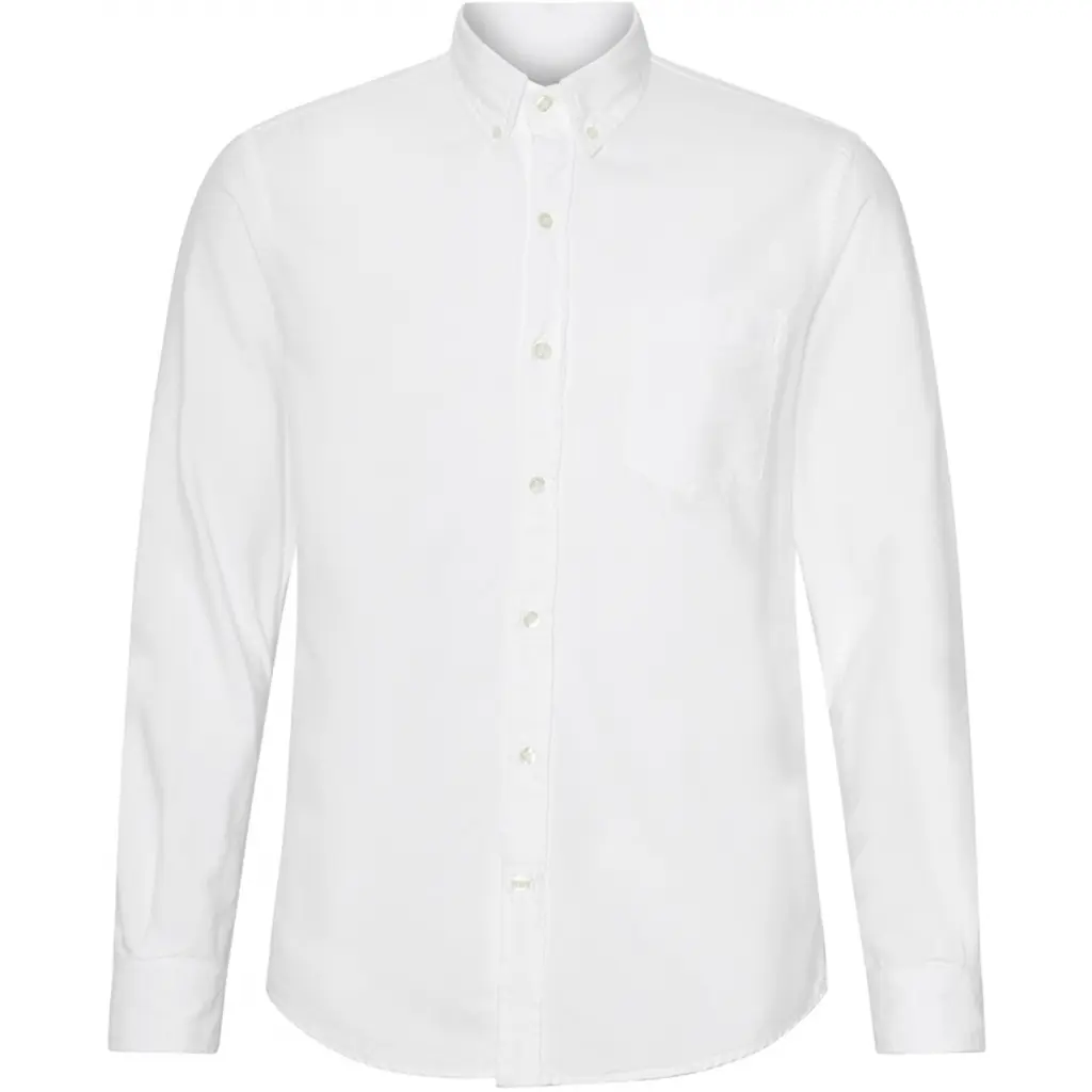 Camicia Colorful Standard Organic optical white