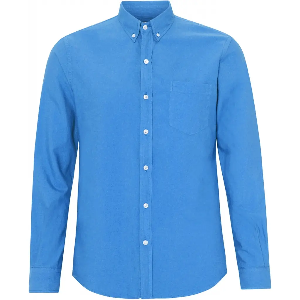 Camicia  Organic pacific blue