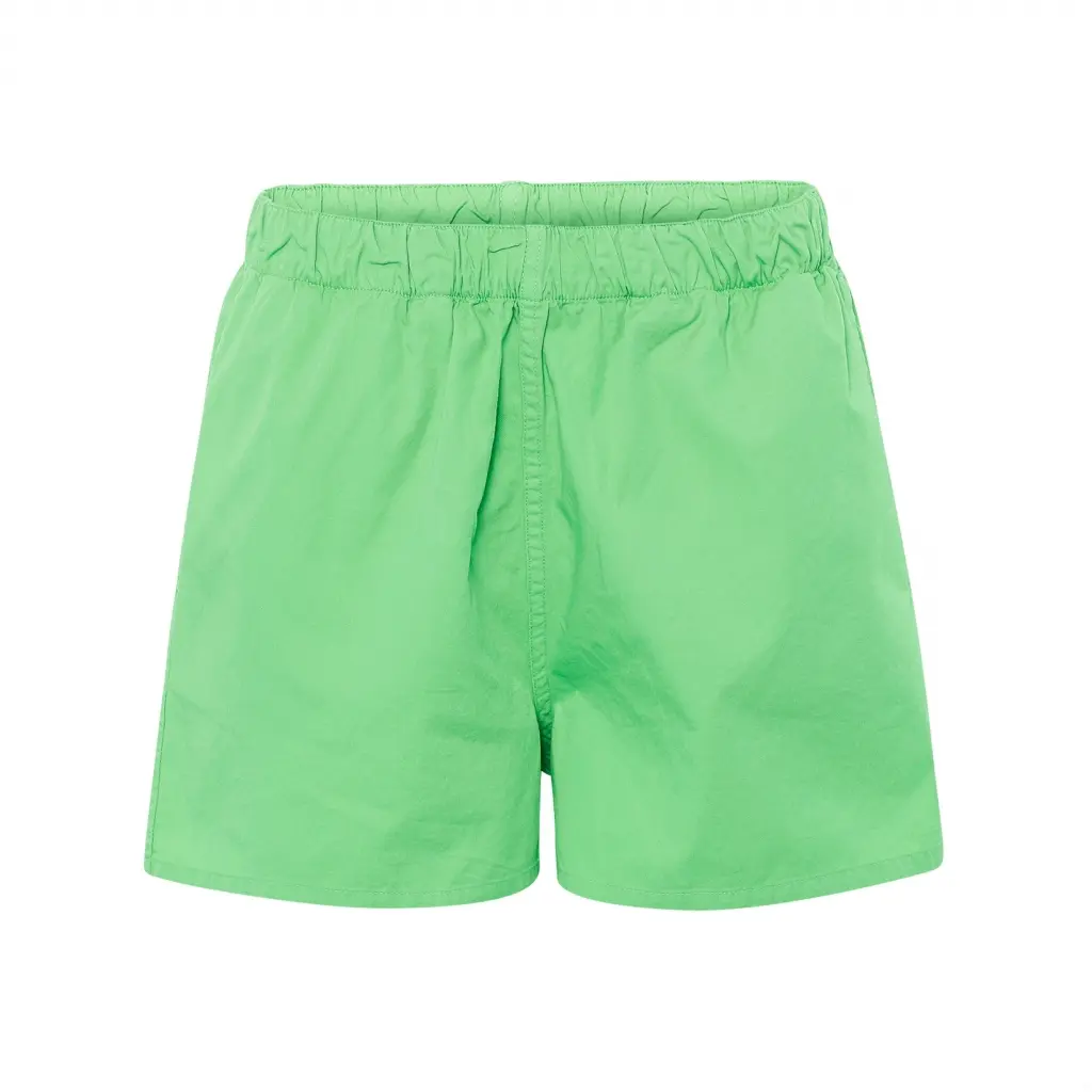 Short in twill da donna  Organic spring green