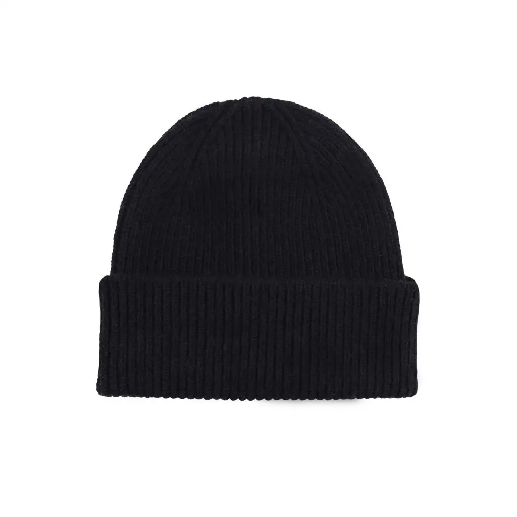 Wool hat Colorful Standard Merino deep black