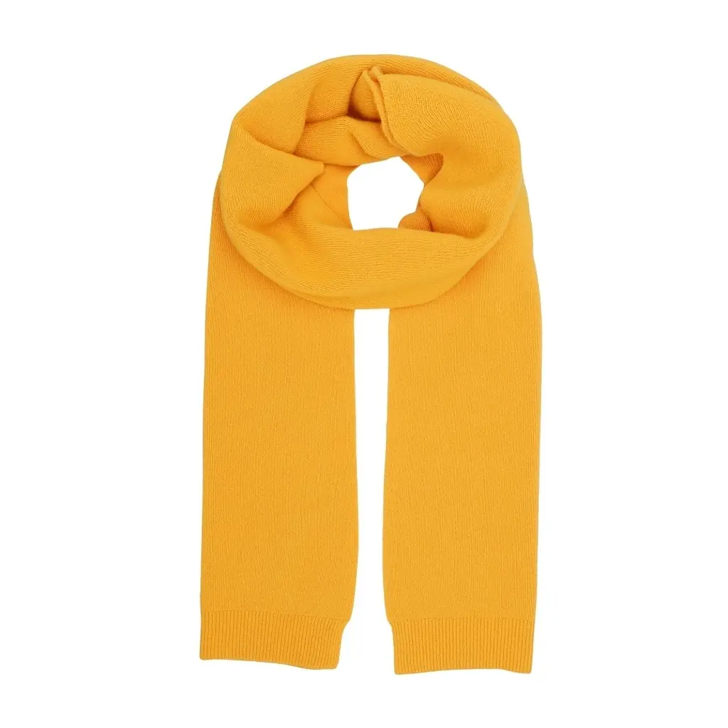Wollschal Colorful Standard Merino burned yellow