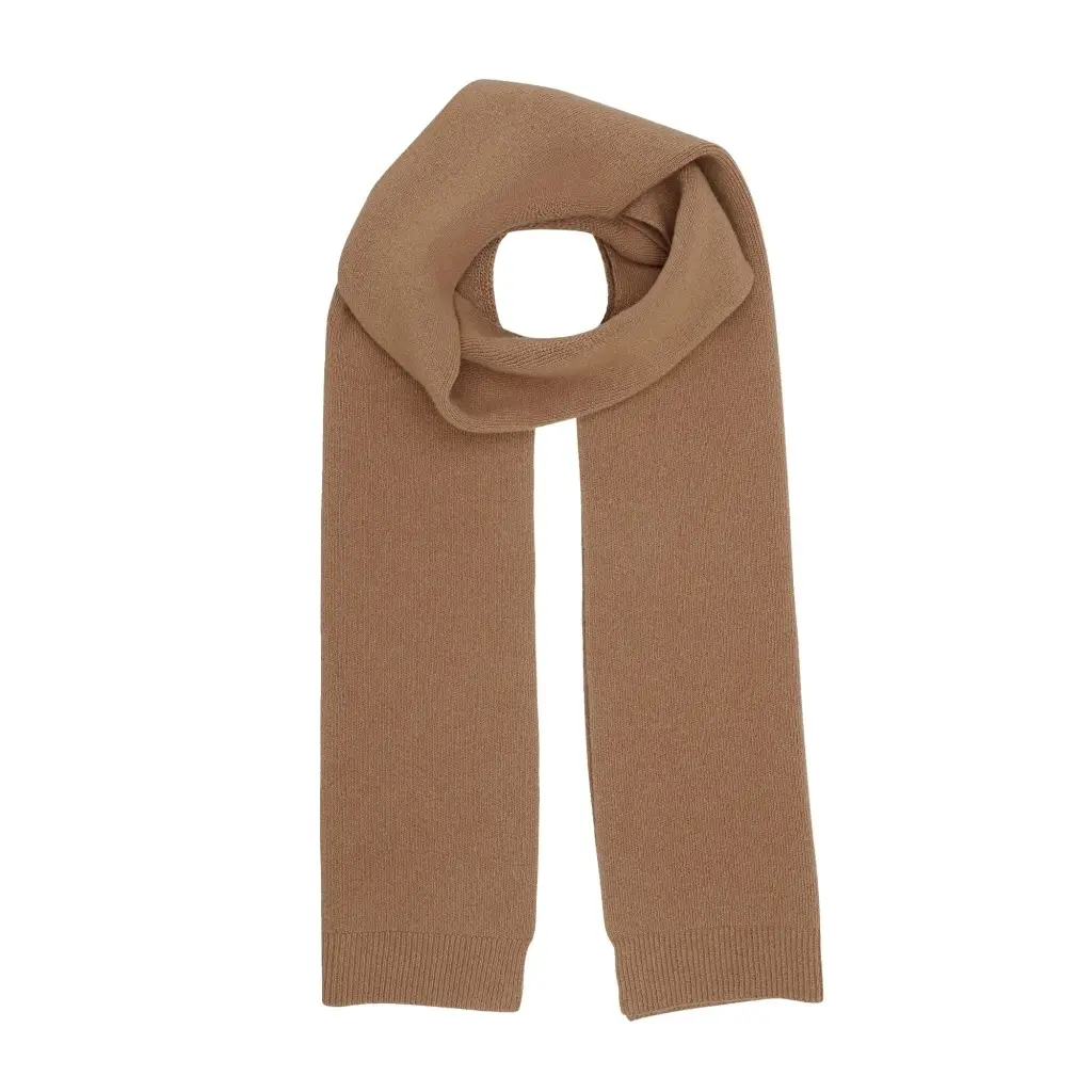 Wollschal Colorful Standard Merino sahara camel