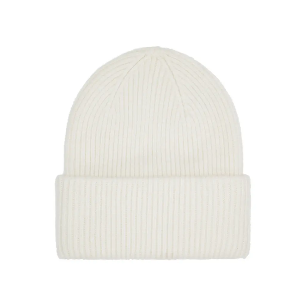 Colorful Standard Unisex White Woolen Hat Merino Optical