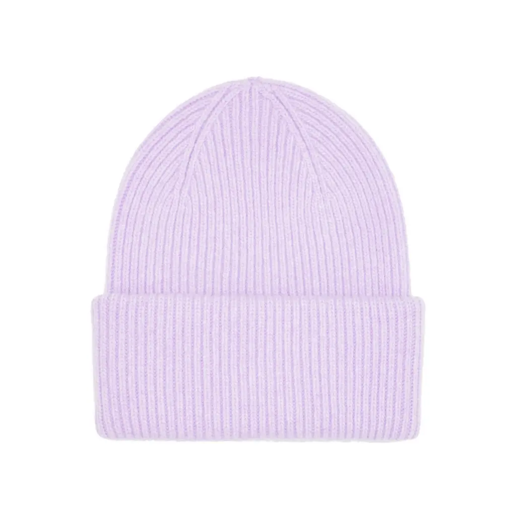 Wollmütze Colorful Standard Merino soft lavender