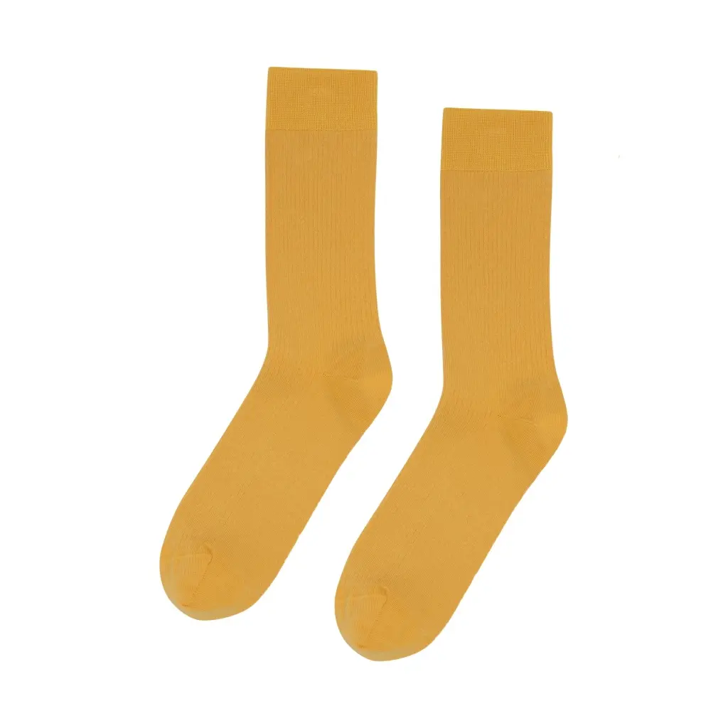 Socken Colorful Standard Classic Organic burned yellow