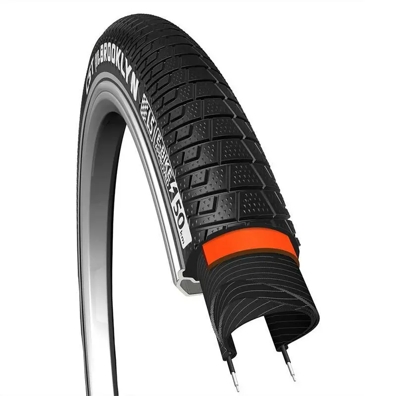 Zijwand versterkte reflexband met maximale bescherming CST Brooklyn