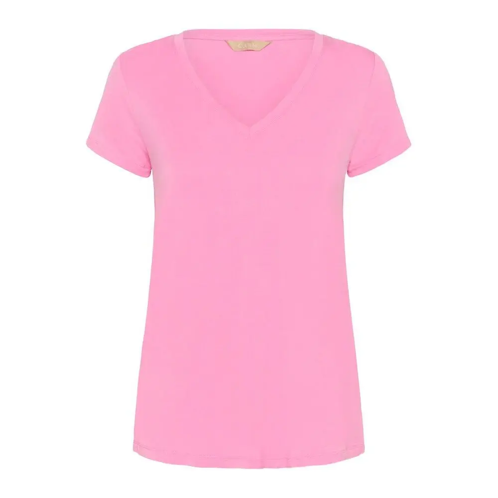 T-shirt da donna con scollo a V CULTURE Poppy