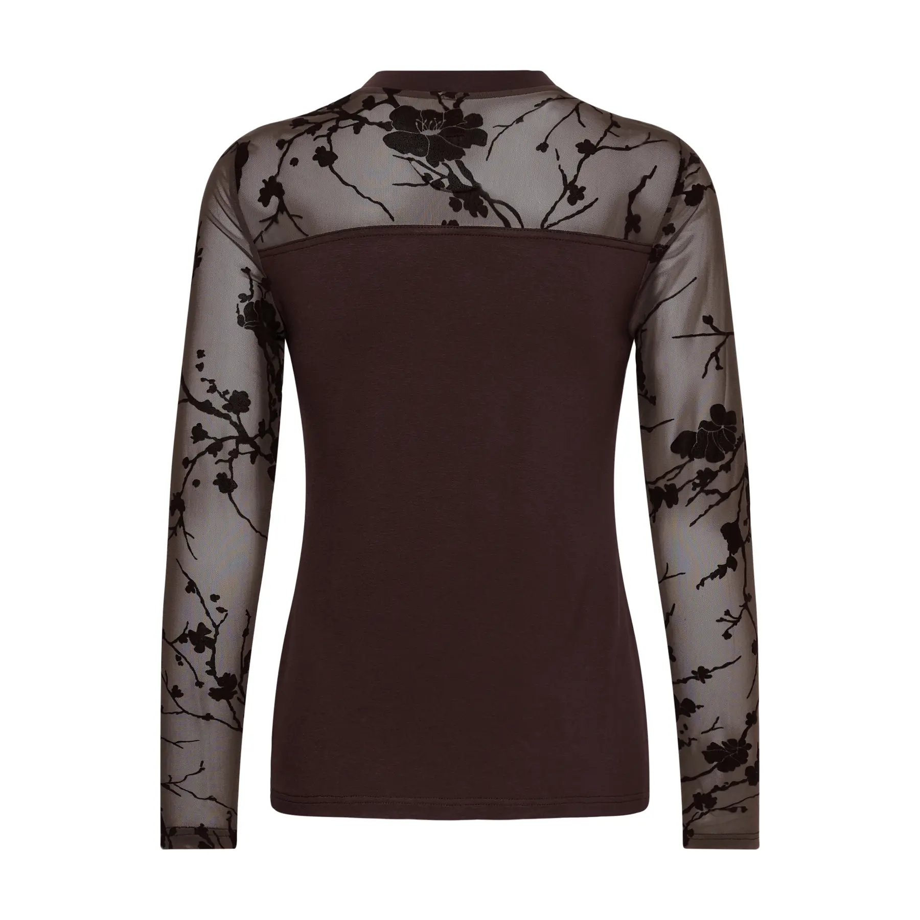 Culture Women's Marron Long Sleeve Blouse For Alifa