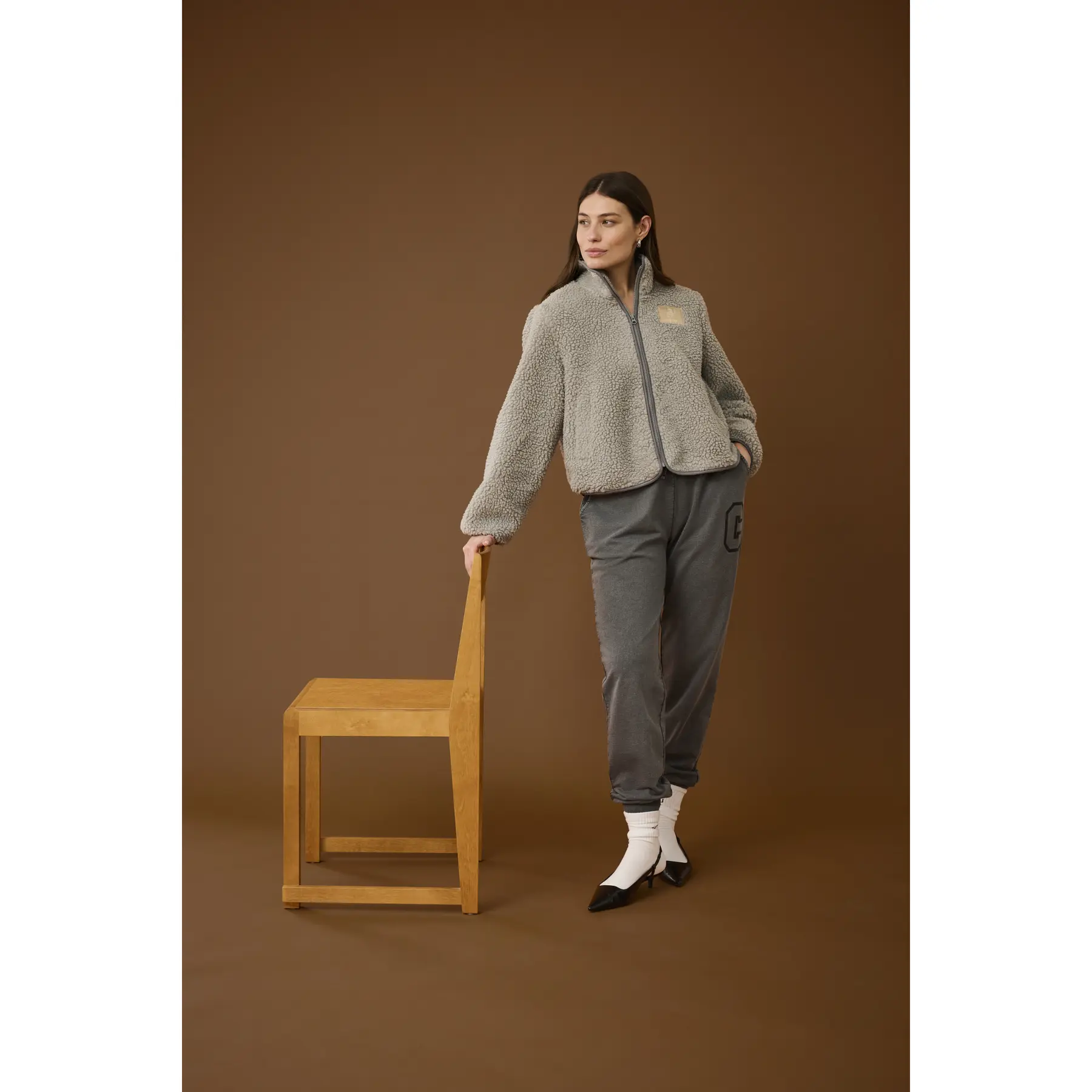 Giacca con zip da donna CULTURE CUCatina