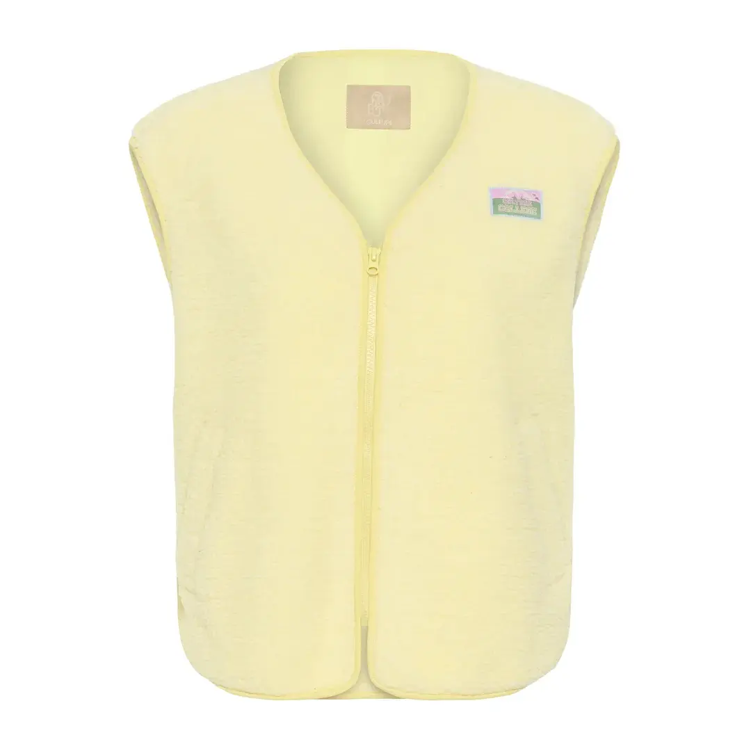 Mouwloze fleece voor dames CULTURE Teddy