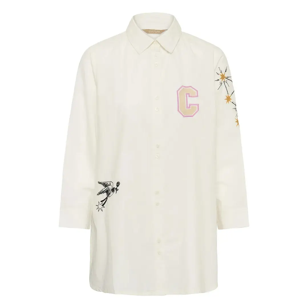 Abito a Camicia da donna CULTURE Jila Gardenia