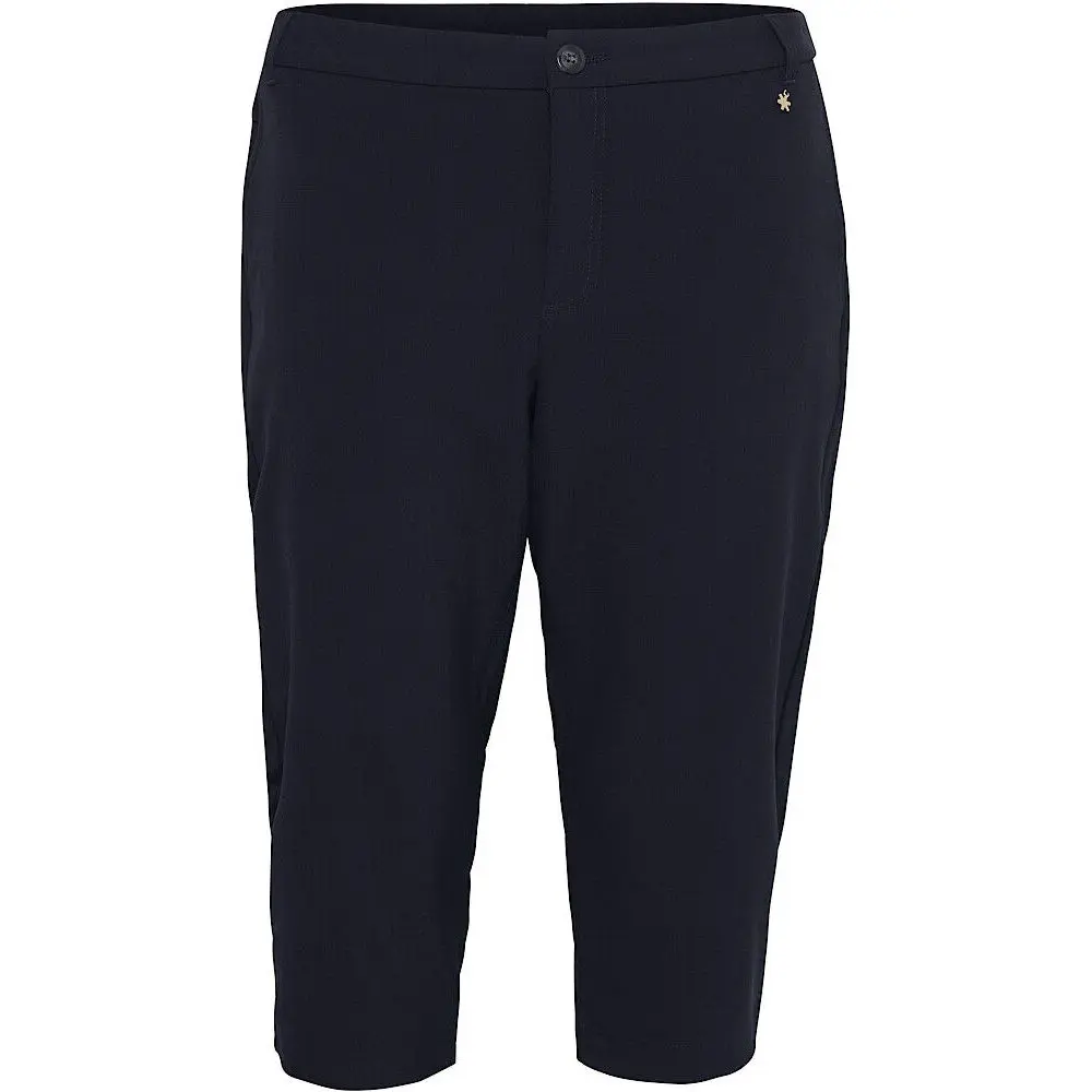 Culture Women's Blue Trousers Vicky Capri
