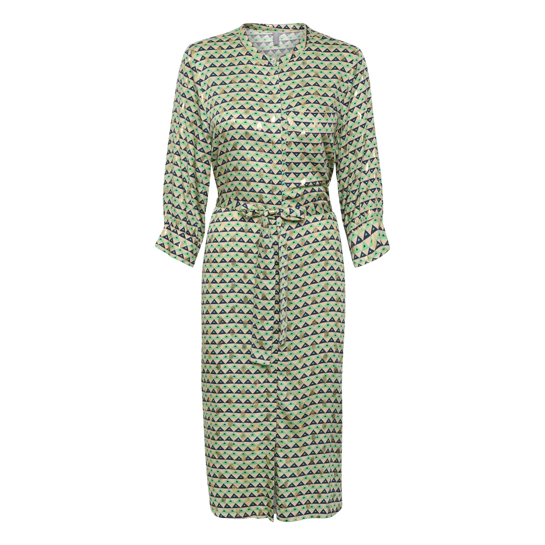 Culture Damen Grün Kleid Frau Malin