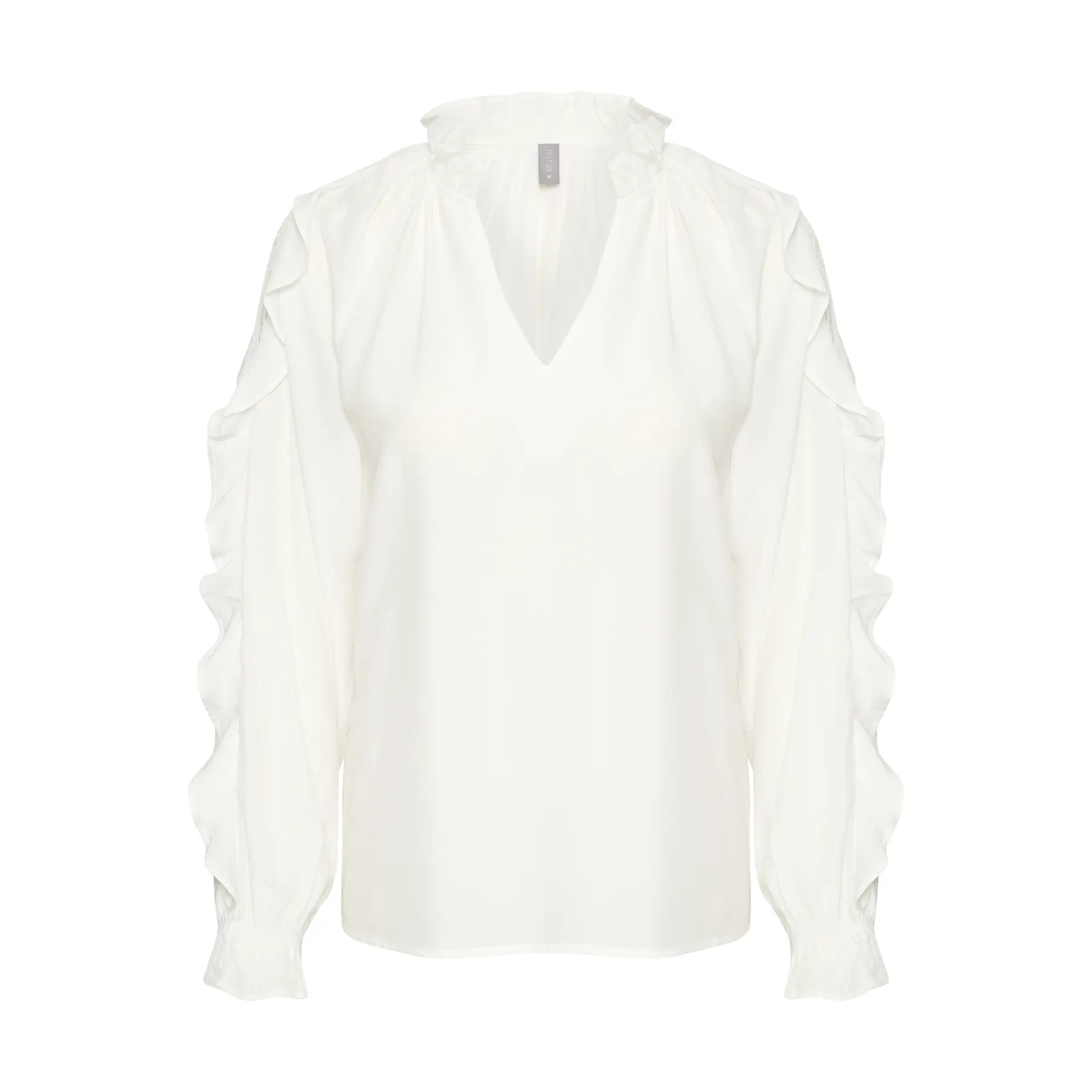 Damenbluse CULTURE Asmine Flounce