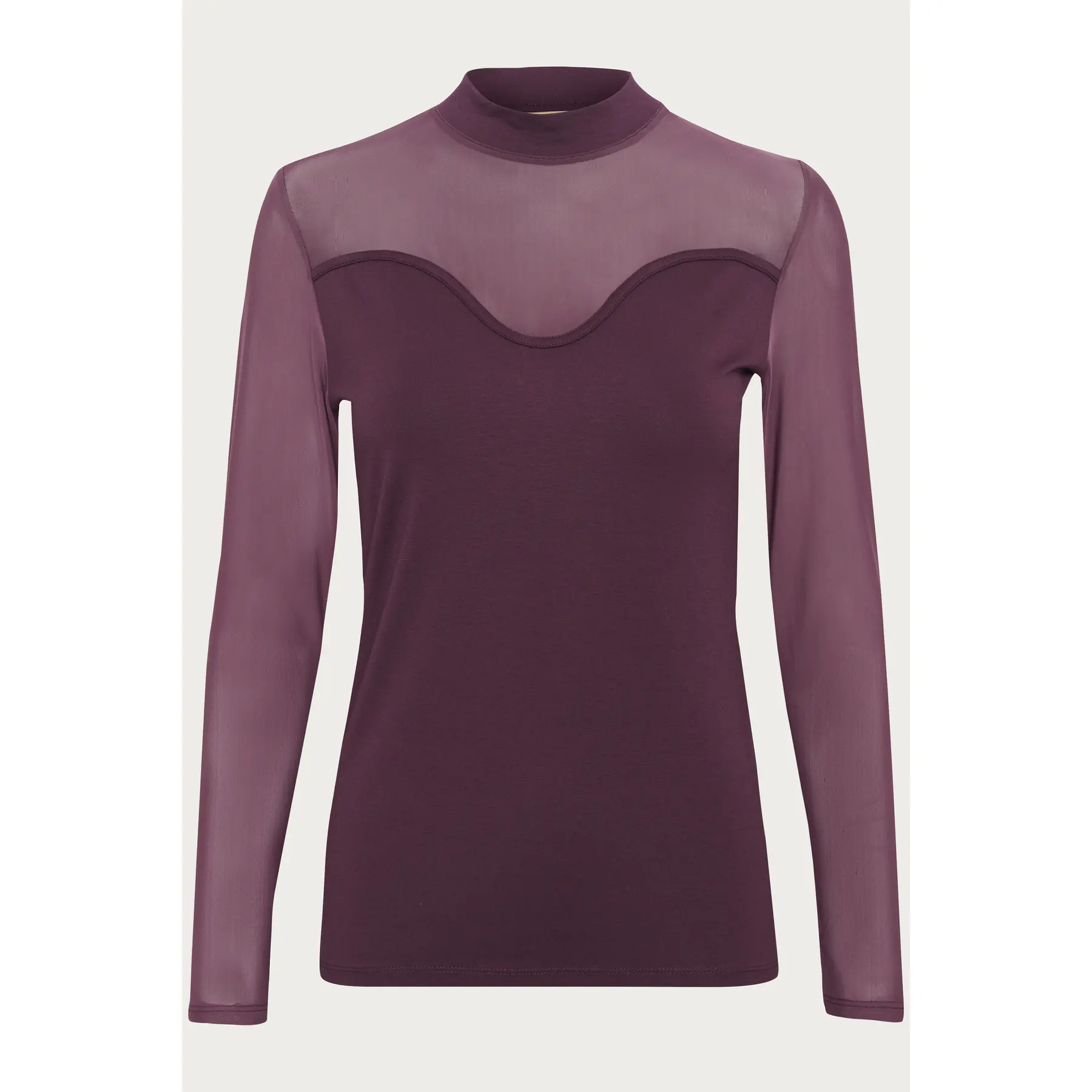 Langarm-Bluse aus Strick für Damen CULTURE Grace