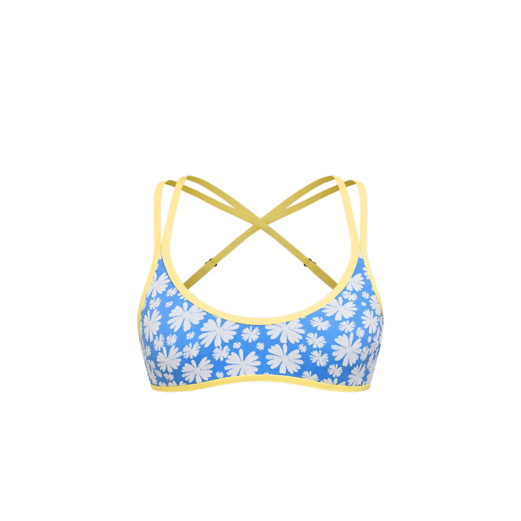 Cupshe Donna Bleu Top Costume Da Bagno - Immagine 2