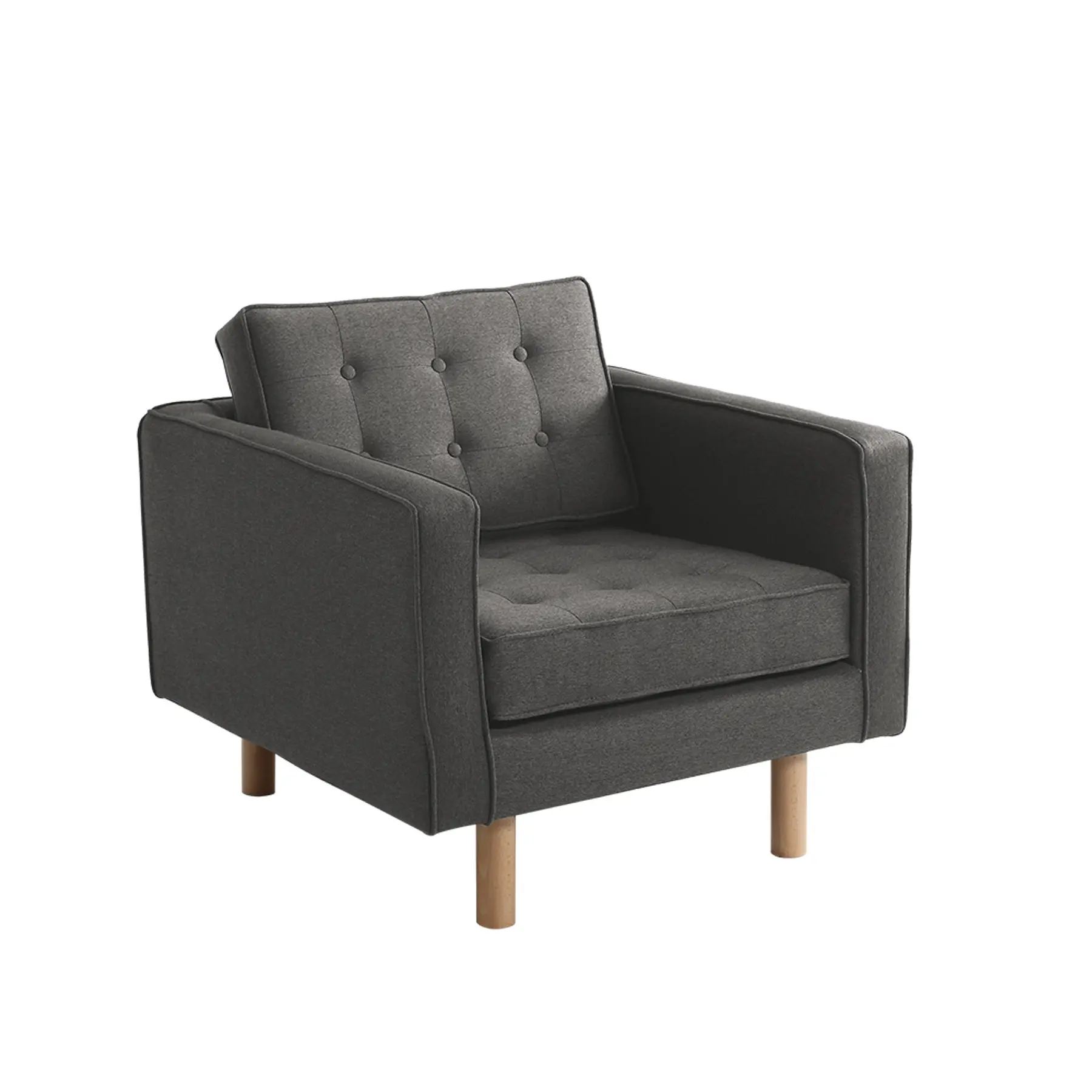 Fauteuil en bois massif CUSTOM FORM Topic