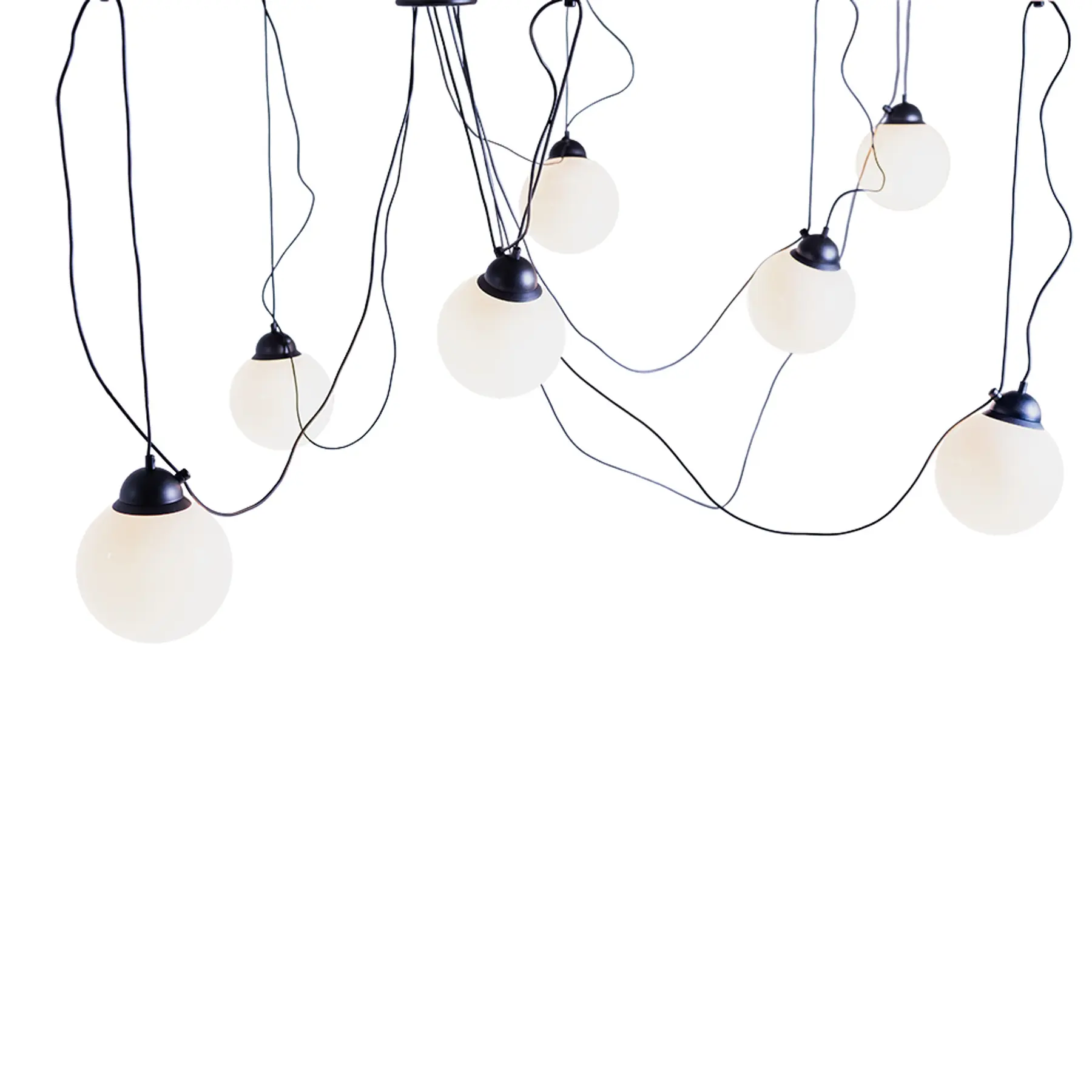 Lampe suspendue CUSTOM FORM Popo Glass M 7 Lampe suspendue CUSTOM FORM Popo Glass M 7
