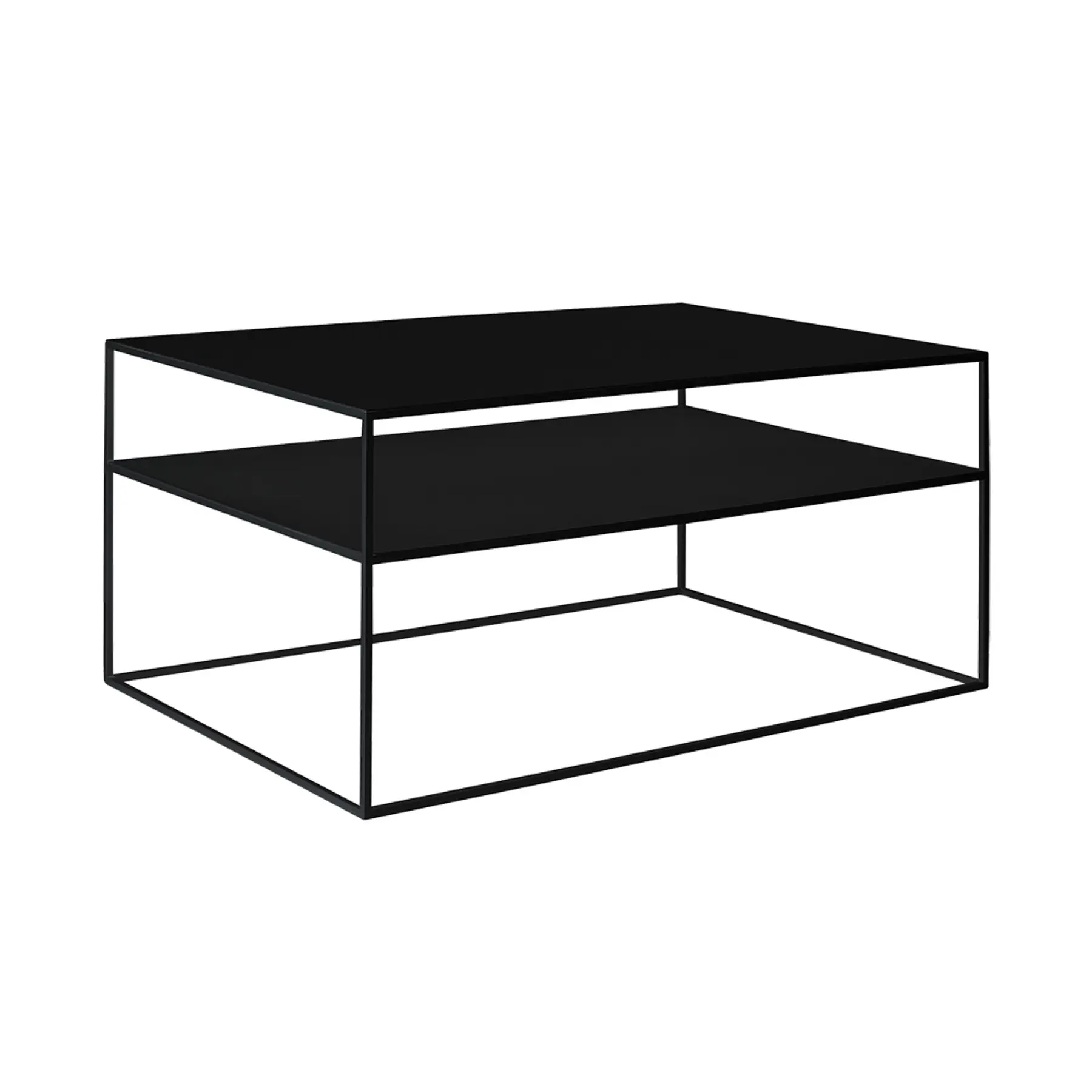 Niedriger Tisch CUSTOM FORM Tensio 2 Floor Metal