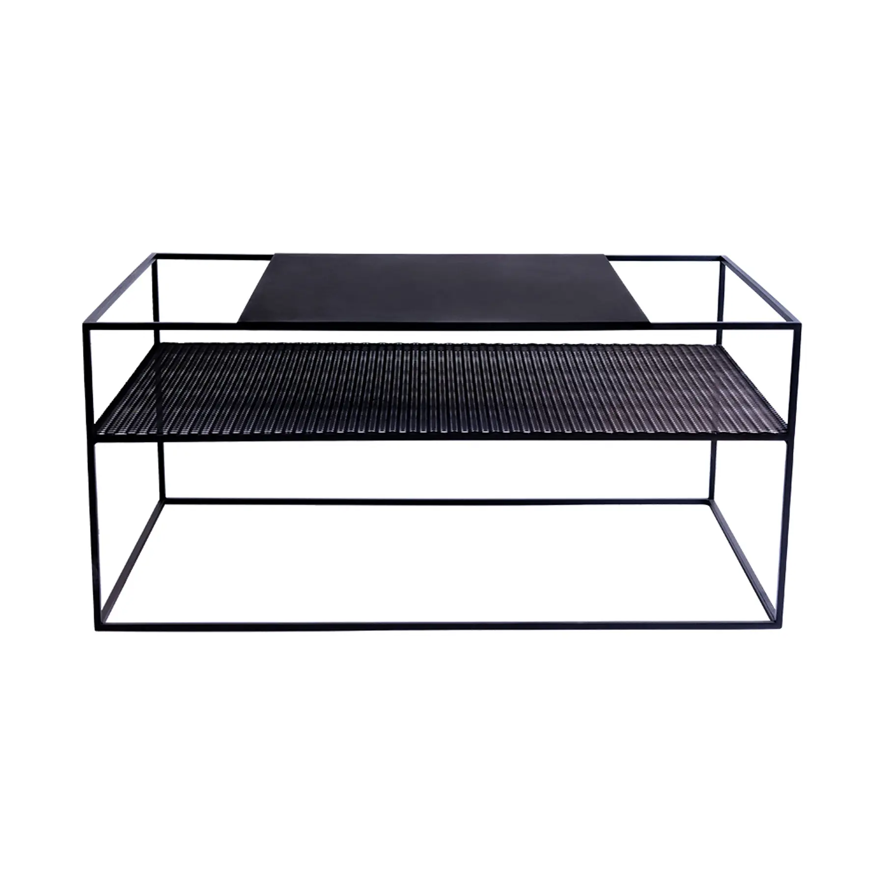 Table basse en metal CUSTOM FORM Matrix 100 cm Table basse en metal CUSTOM FORM Matrix 100 cm