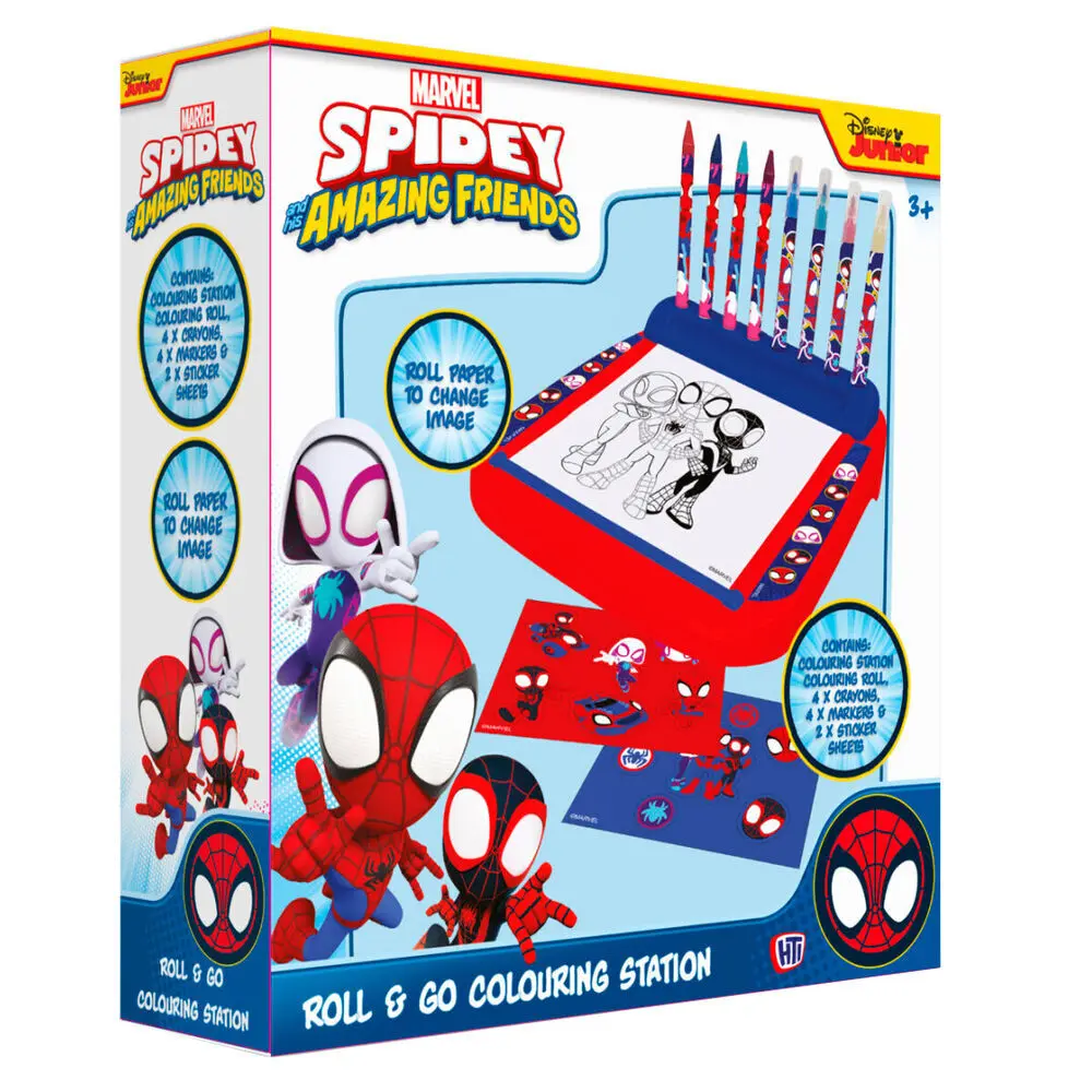 Colorieren mit Aufklebern und einer Papierrolle Cyp Brands Bluey