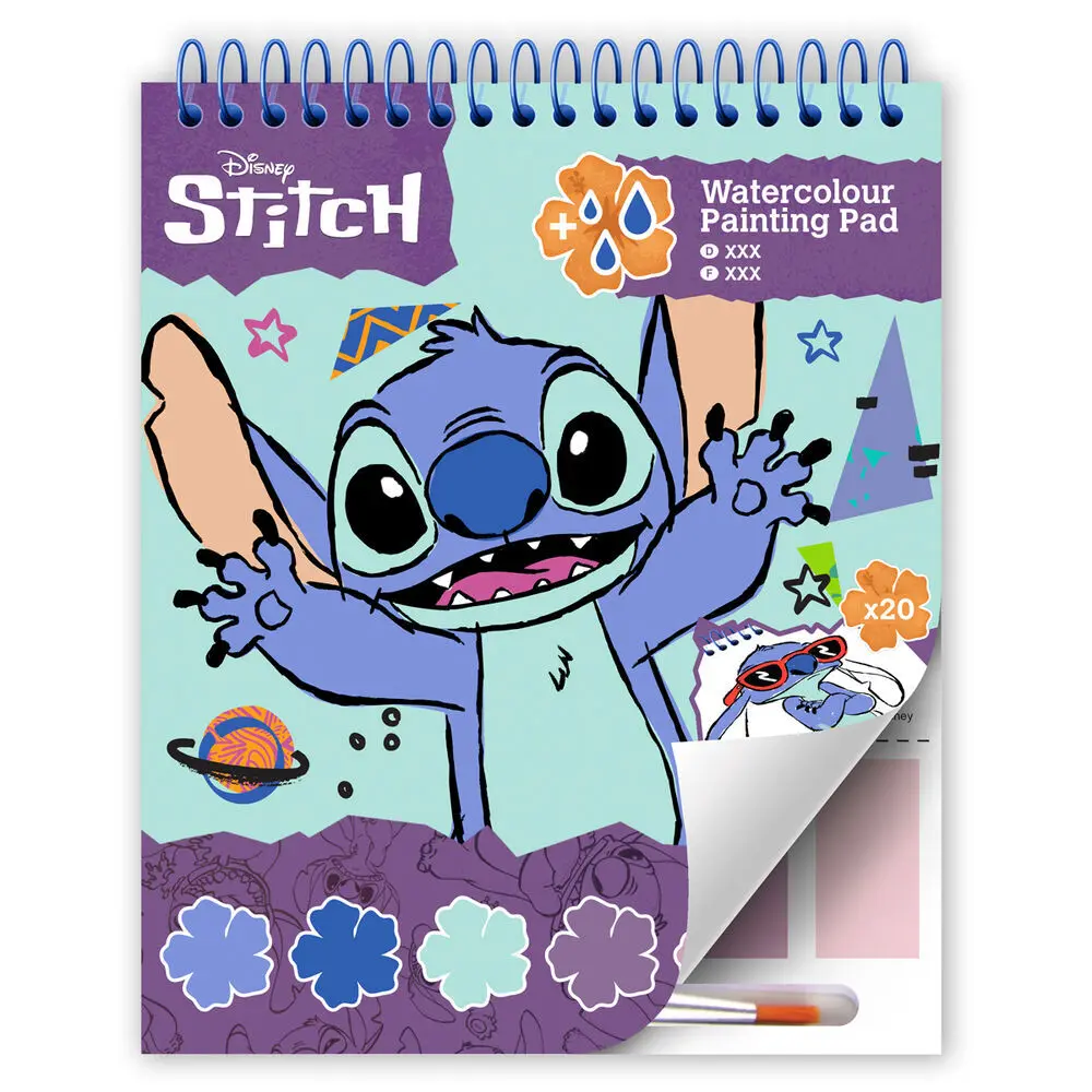 Aquarellblock Cyp Brands Disney Stitch