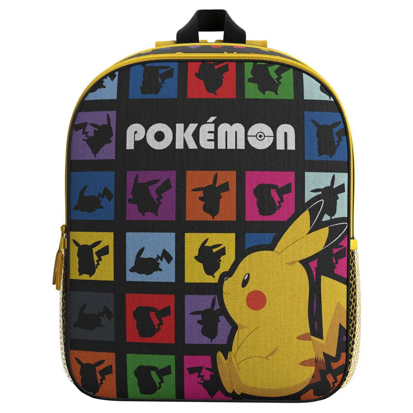 Cyp Brands Unisex Kids Black Adaptable Backpack For Children Pokemon