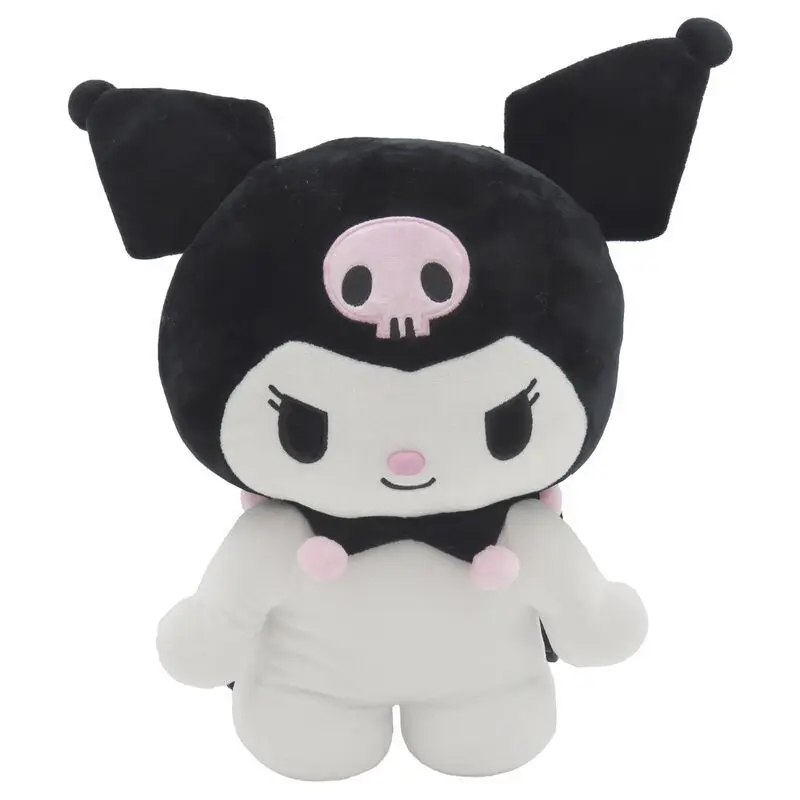 Cyp Brands Unisex Kids White Children's Backpack Hello Kitty Kuromi Plush