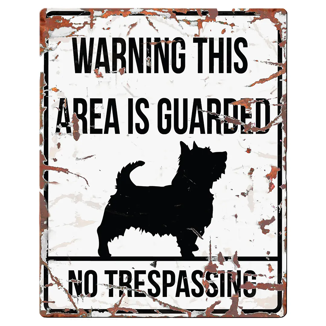 Panneau de signalisation D&D Home Square terrier gb