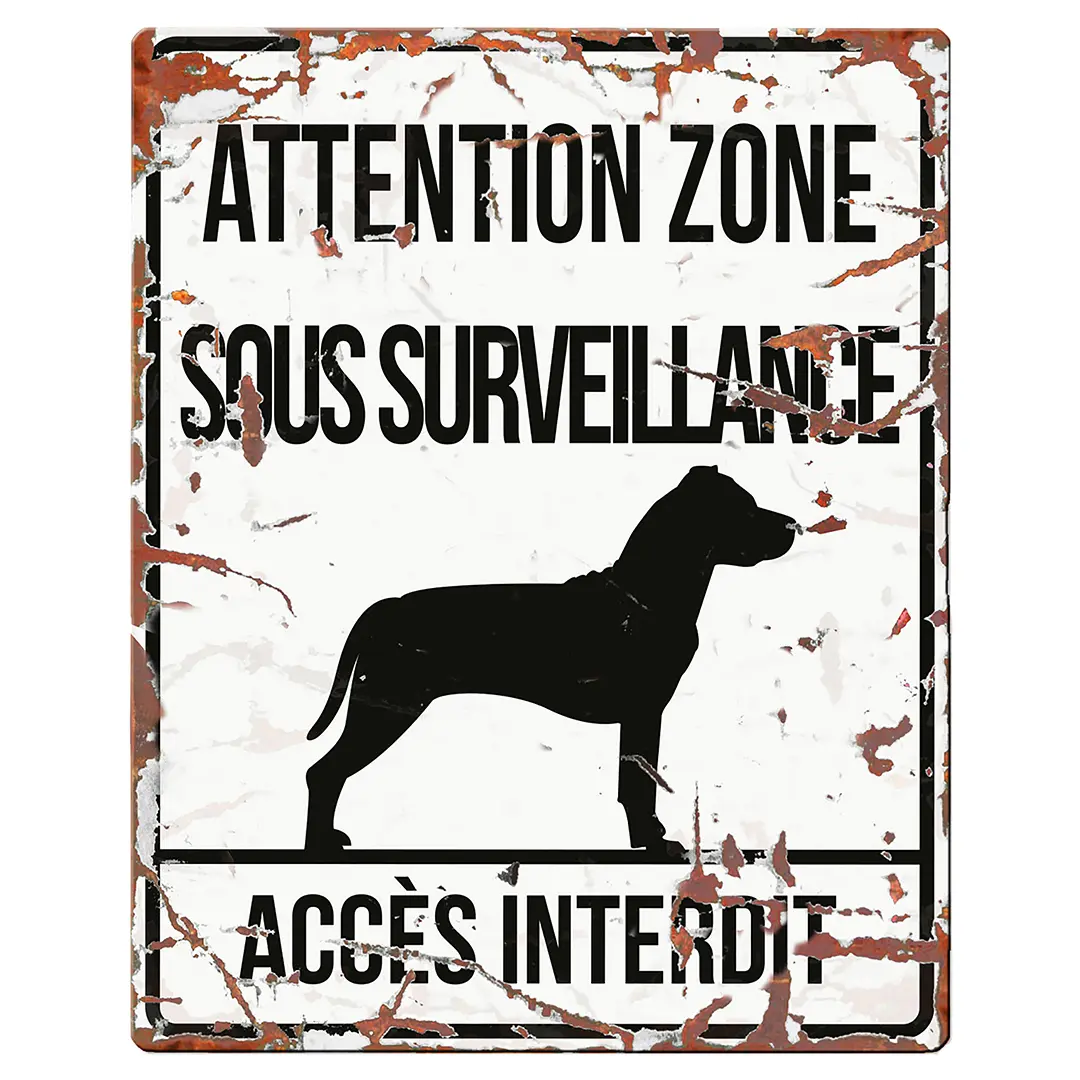 Panneau d'affichage d'avertissement D&D Home Square Stafford F