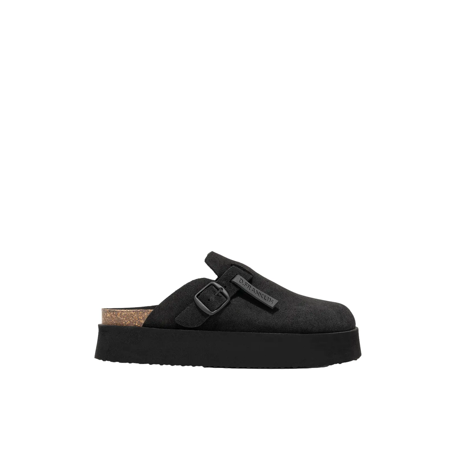 Sabots a piattaforma in suede donna  Vibe