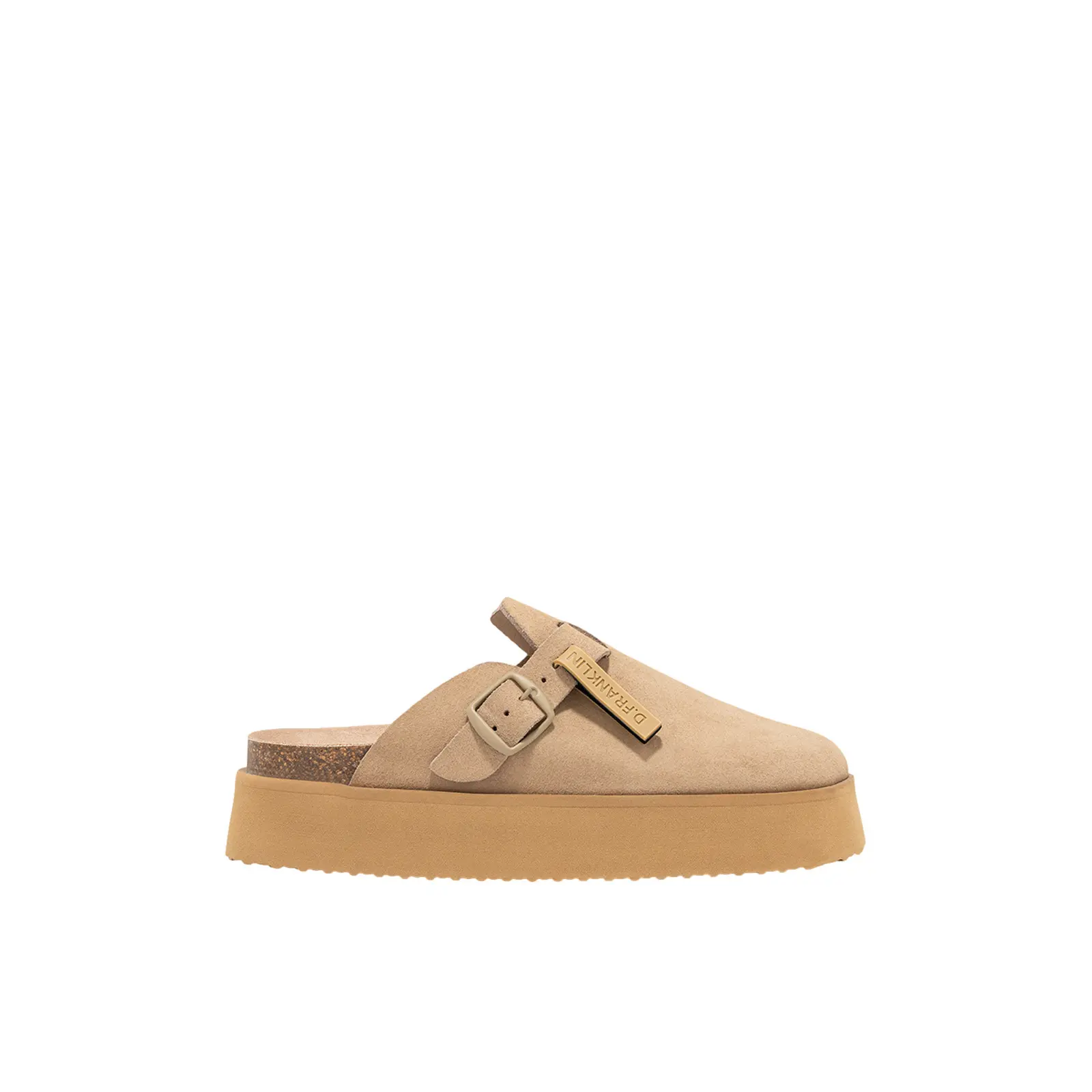 Sabots a piattaforma in suede donna  Vibe