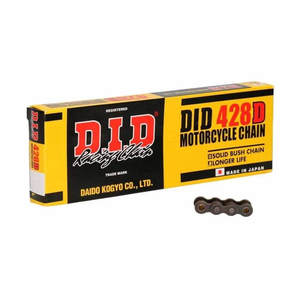 Rollenkette Motorrad D.I.D 428D(B&B) X 148 Mail. Rj