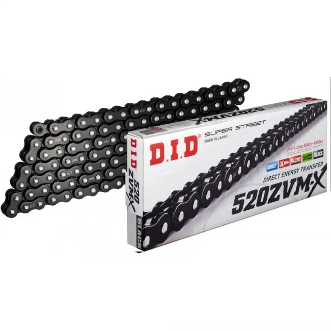 Rollenkette Motorrad D.I.D 520Zvm-X(Bk&Bk) X 114 Mail. Zj