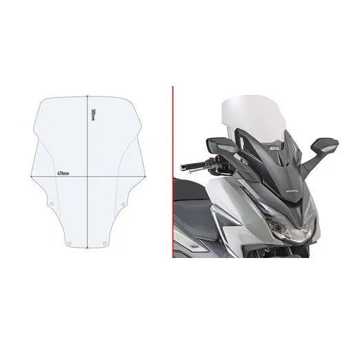 Windschutzscheibe Givi honde forza 125-350 2021