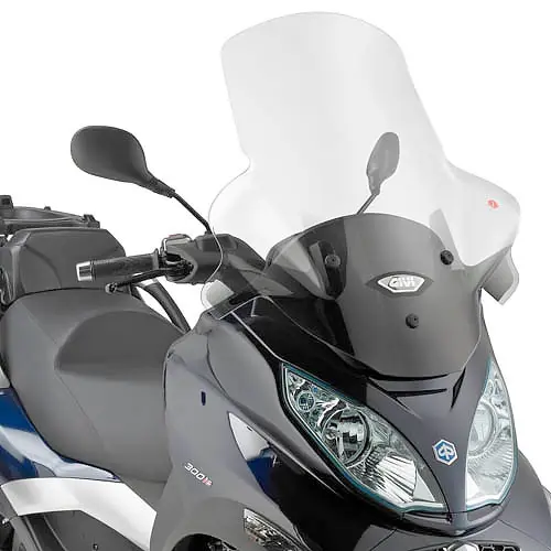 Windschutzscheibe Roller Givi Piaggio MP3 300IE Sport/Business (août 2014 à 2017)/MP3 500IE Sport/Business (2014 à 2017)
