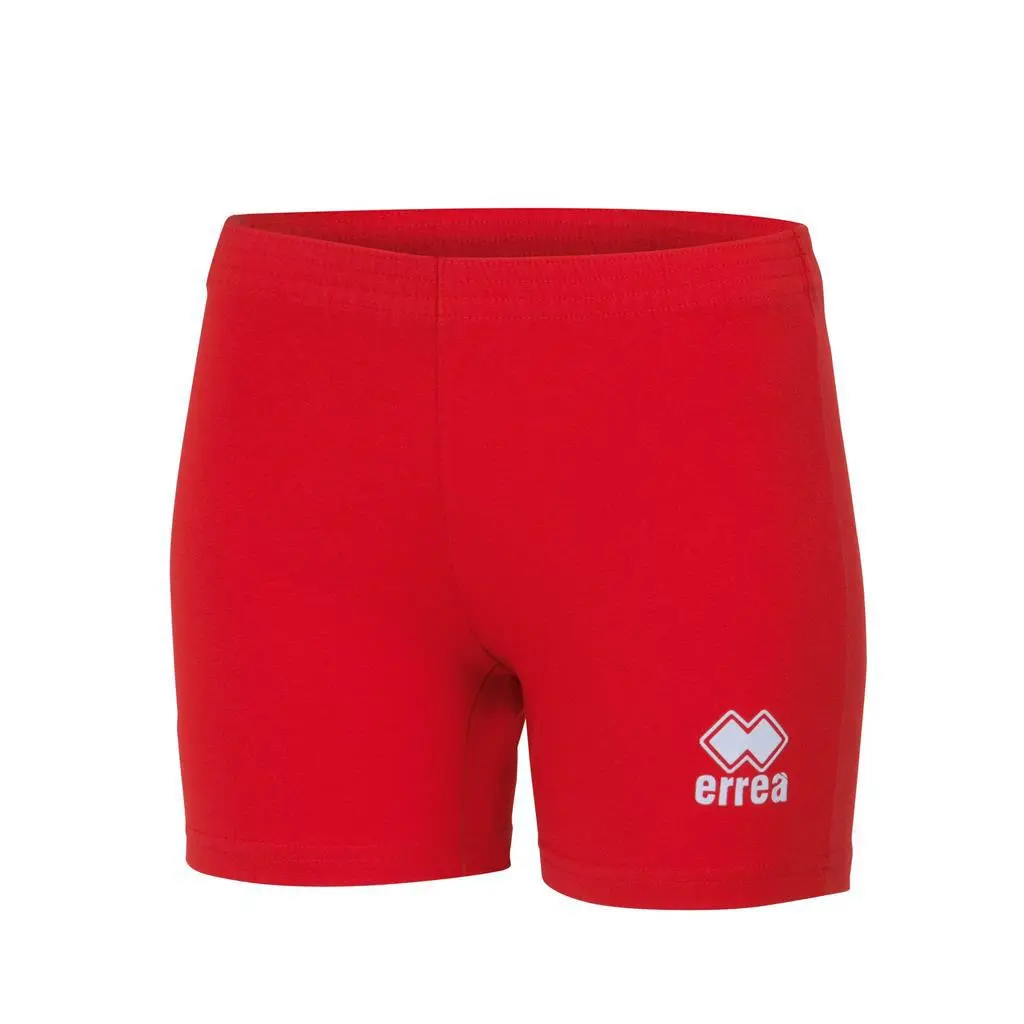 Errea Damen Rot Kurze Hosen Volley
