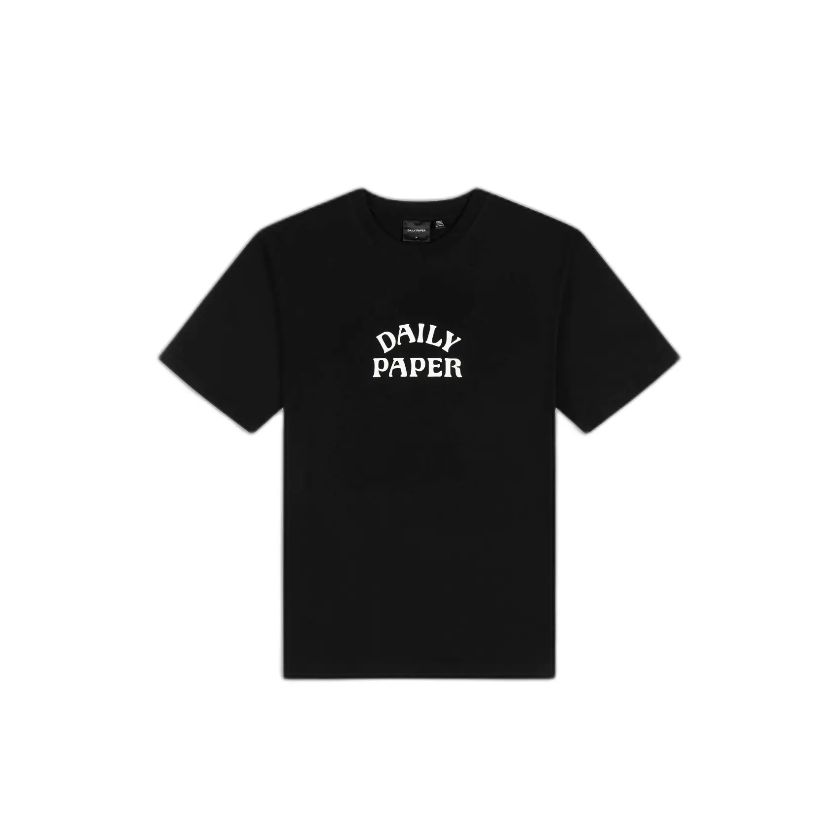 Daily Paper Unisex Black Print T-Shirt
