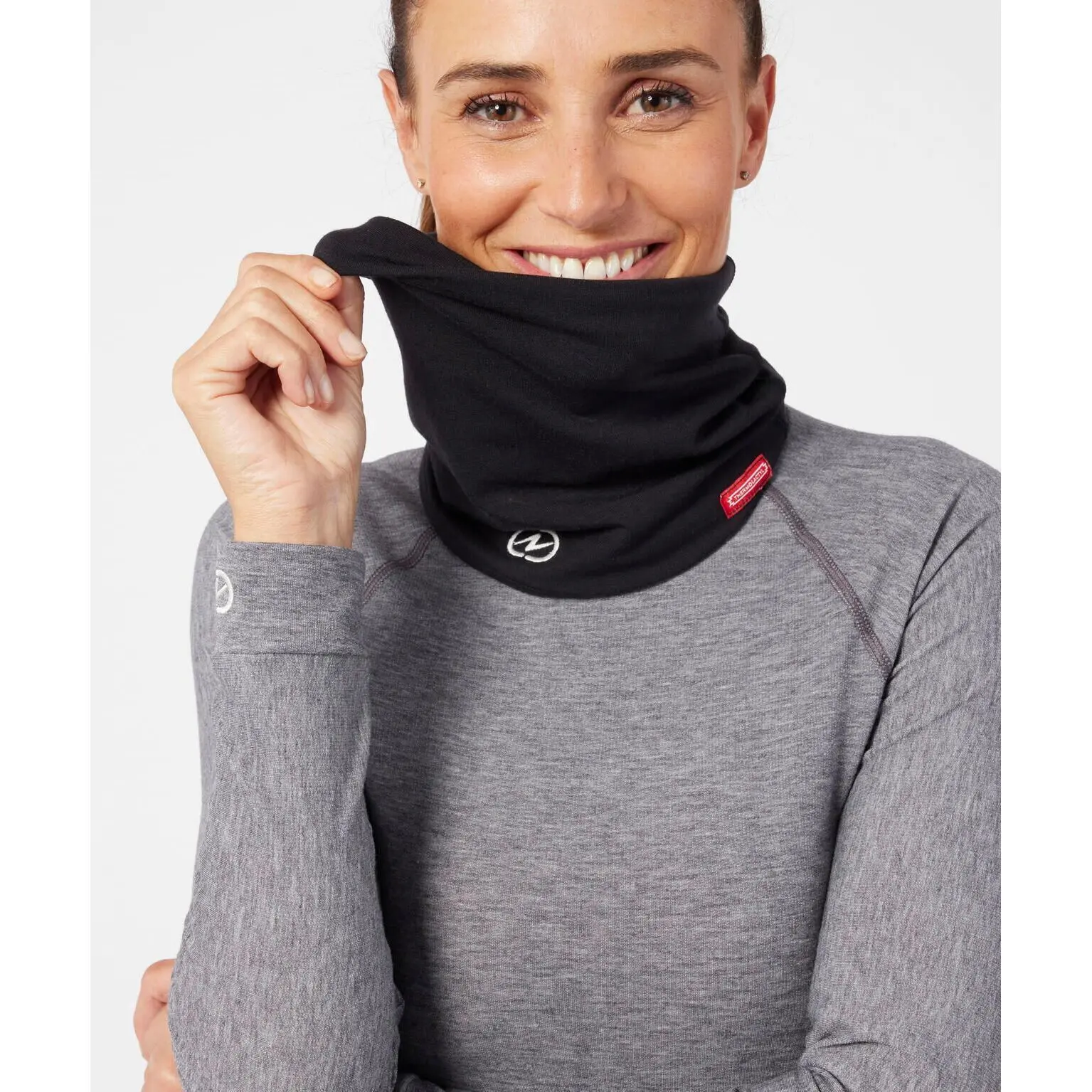 Damart - Sjaal uniseks comfort Thermolactyl 4 - Dames - Zwart - Eén maat
