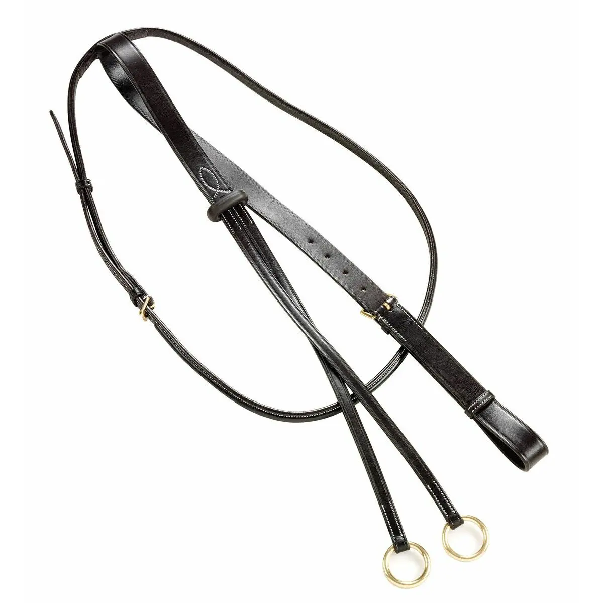Stainless steel ring martingale with collar Daslö