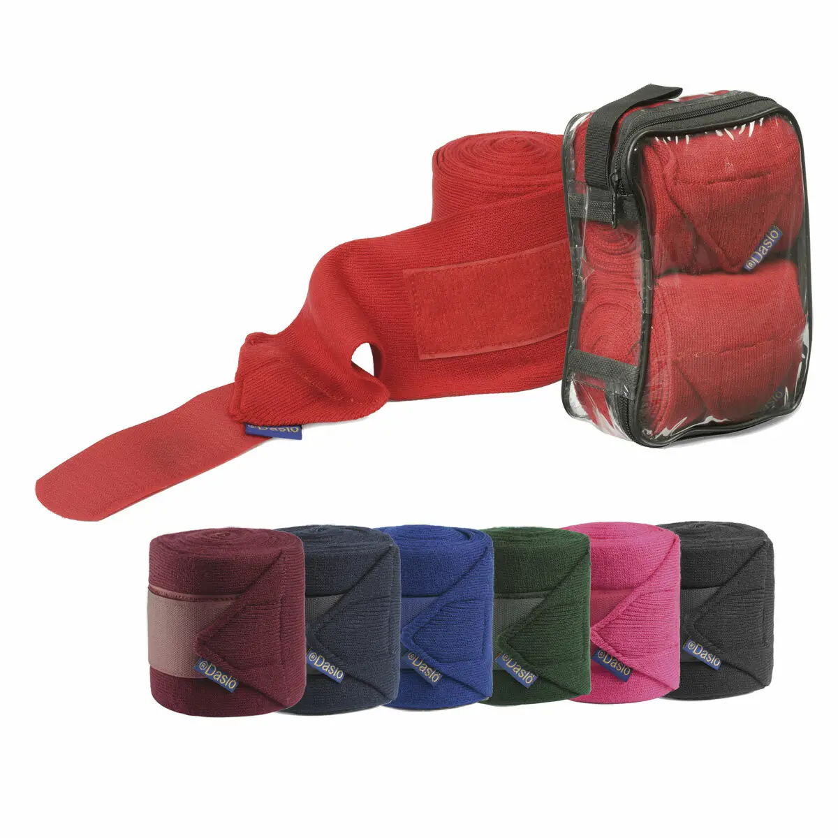 Pair of resting band for stable horse Daslö Full
