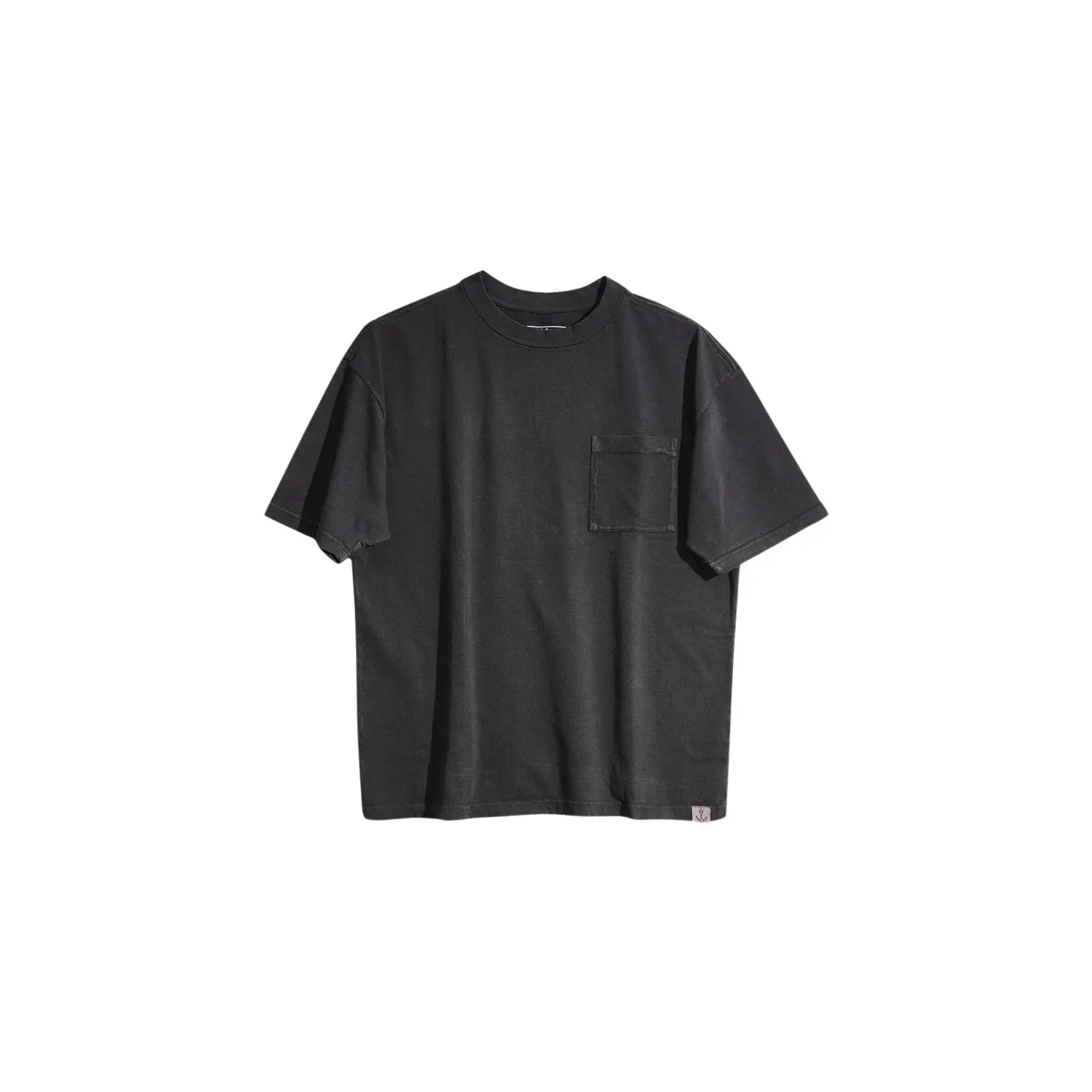 T-shirt con tasca Iron & Resin Ash
