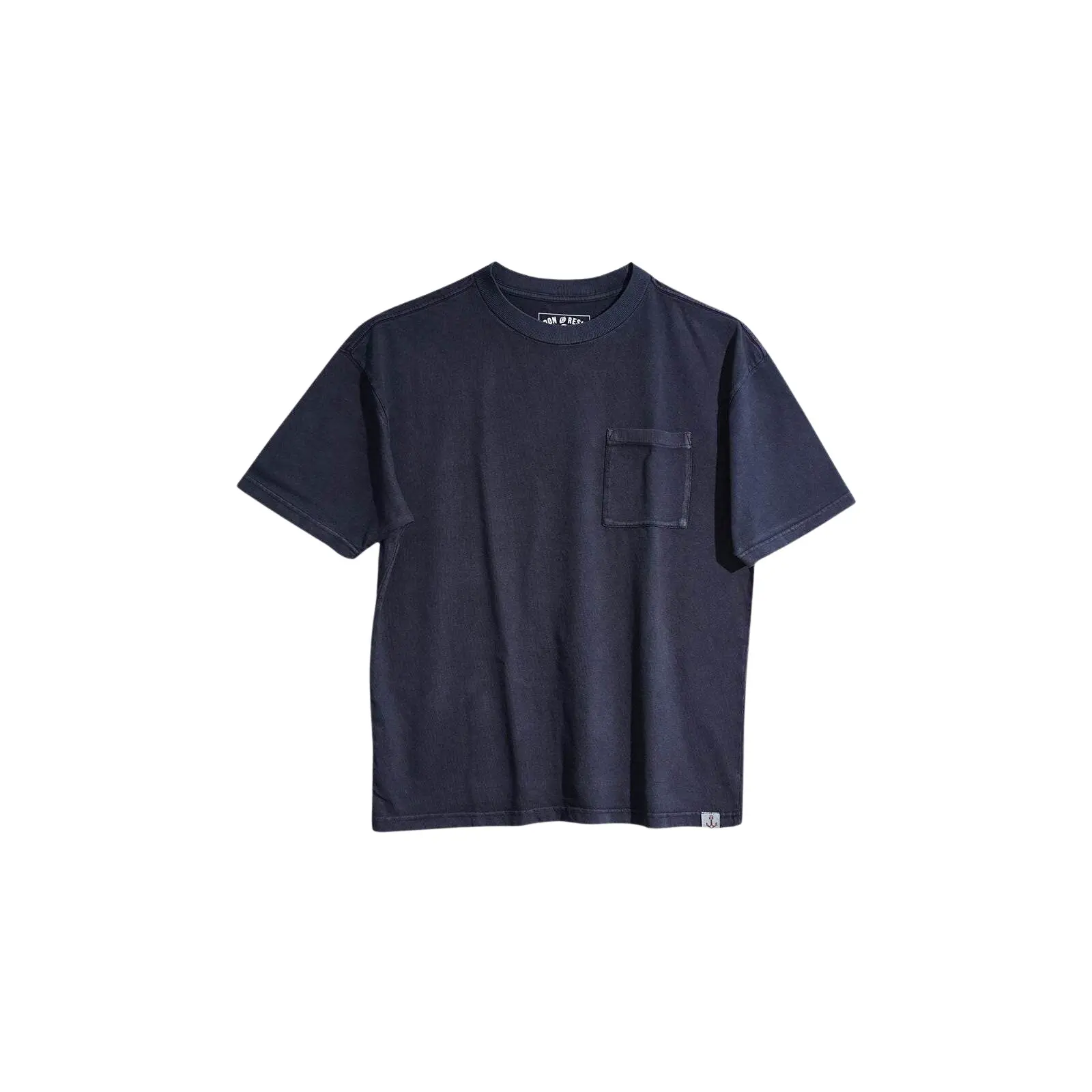 T-shirt con tasca Iron & Resin Ash