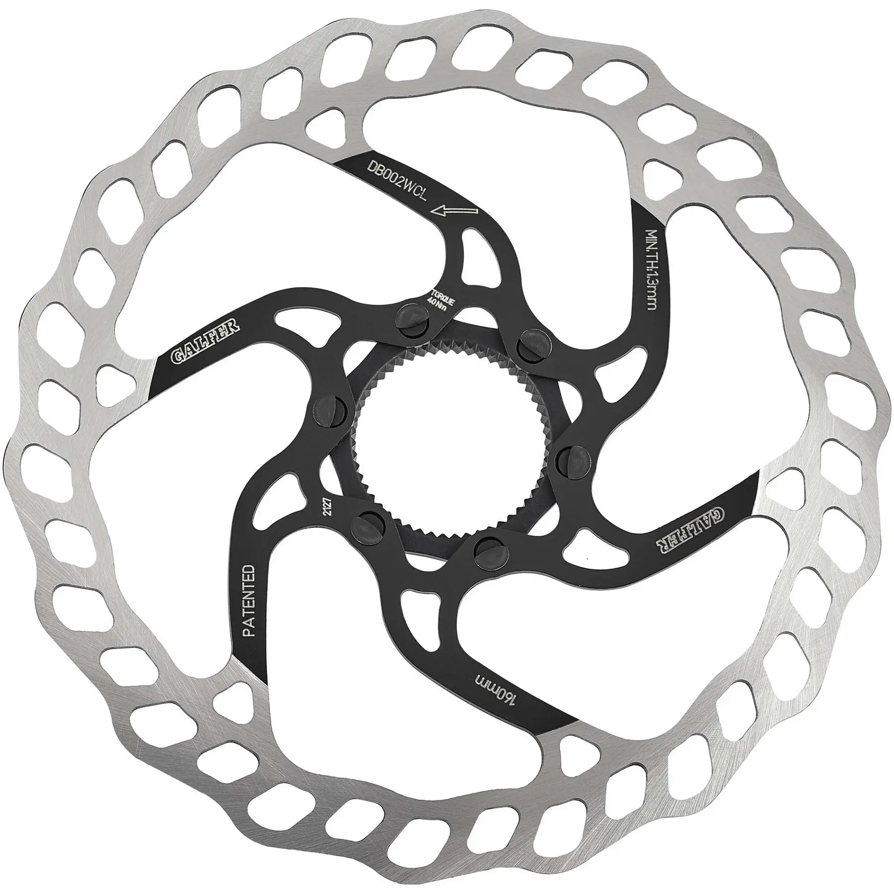 Bremsscheibe MTB Galfer Bike Wave Center Lock
