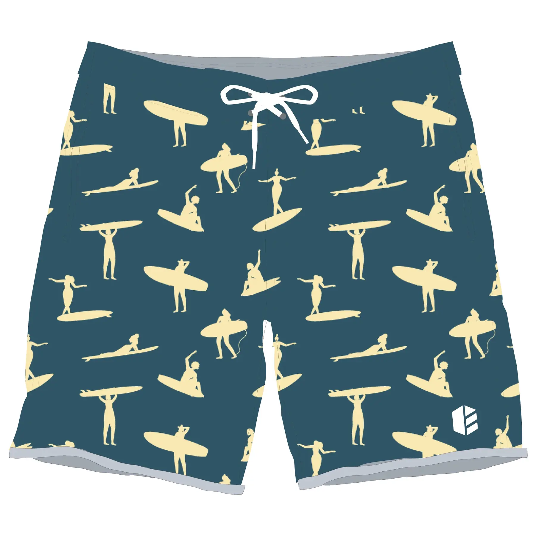 Kinderzwemshort DCK Boardshorts Surfers
