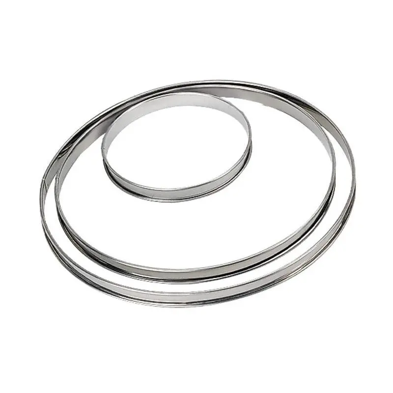 Moule cercle a tarte inox De Buyer 24 cm