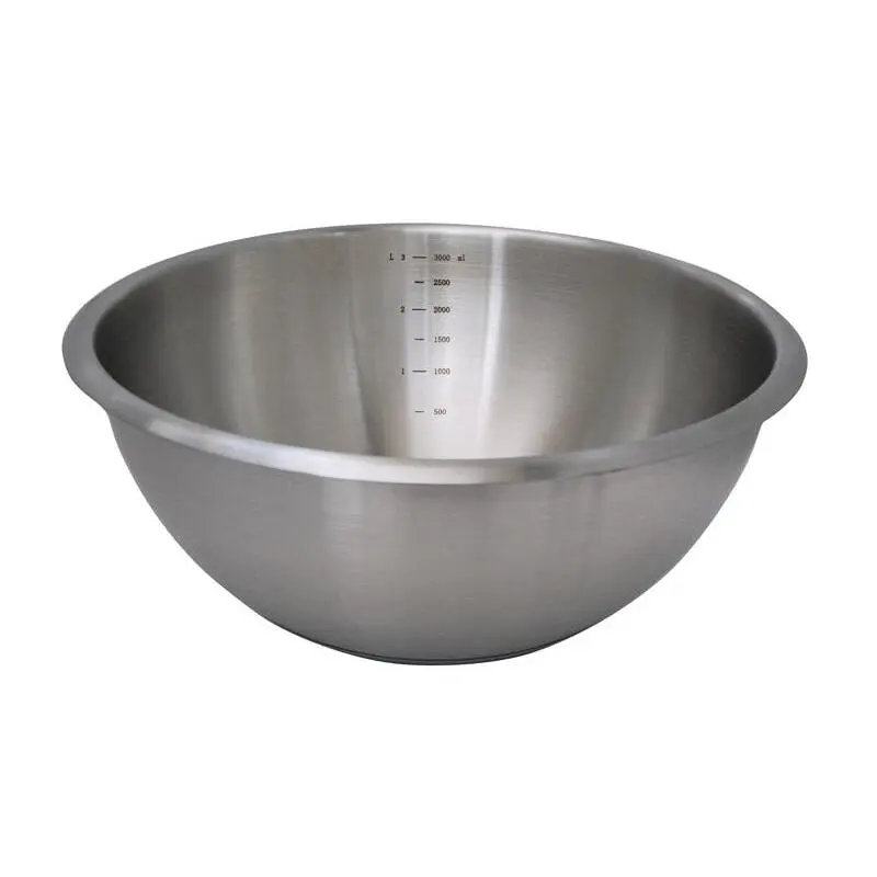 Bassine demi-sphérique inox De Buyer 24 cm